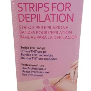 STRISCE TNT PRETAGLIATE PER DEPILAZIONE 7 x 20 CM - 100 PZ