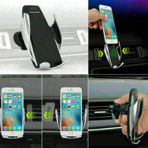SUPPORTO CARICATORE AUTO WIRELESS CON SENSORE INTELLIGENTE FISSAGGIO AUTOMATICO
