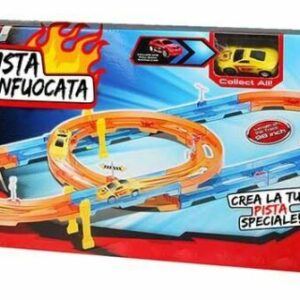 TOYS PISTA INFUOCATA 24 PEZZI 2.50 M