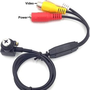 MINI CCVT CAMERA MICROSPIA A VITE CON MICROFONO 1.3 Mpx