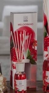 DIFFUSORE CON BASTONCINI PROFUMAZIONE MELOGRANO