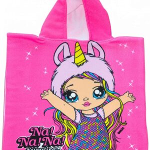 PONCHO NA! NA! NA! SURPRISE COLORE ROSA TAGLIA UNICA