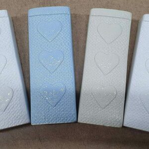 UMIDIFICATORE IN CERAMICA 7x17x10,5 CM EFFETTO MAGLIONE CON GANCIO SET 4 PZ