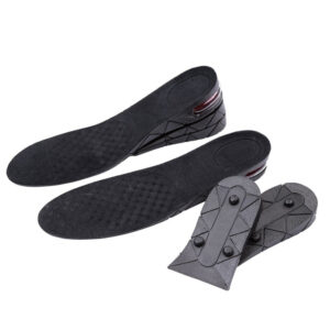 COPPIA DI SOLETTE ALZATACCO PLANTARE COMPONIBILI +3 +5 +7 CM ALZA STATURA REGOLABILE