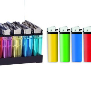 BOX ACCENDINI A PIETRINA 50PZ COLORI ASSORTITI