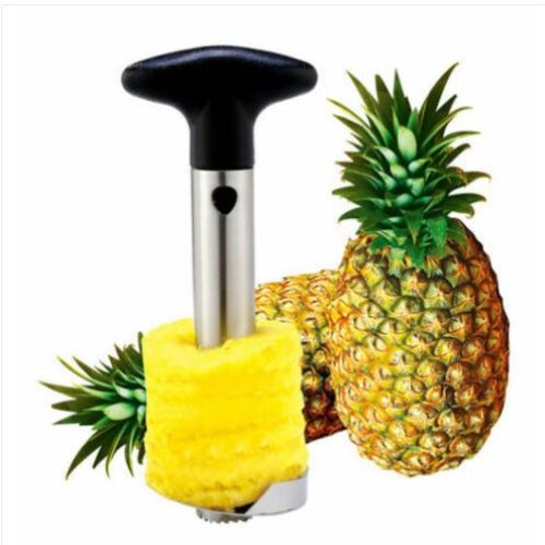 SBUCCIA AFFETTA ANANAS TAGLIA ACCIAIO INOX SBUCCIA ANANAS TORSOLO