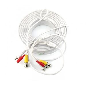CAVO 2 IN 1 TRASMISSIONE VIDEO E CORRENTE RCA BNC  PER TELECAMERE 50M