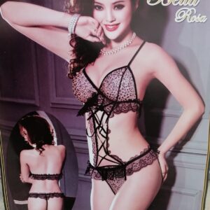 INTIMO LINGERIE SEXY DONNA BODYSTOCKING BABYDOLL TAGLIA UNICA NO.7746#
