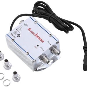 AMPLIFICATORE DI SEGNALE CATV AMPLIFICATORE TV DOMESTICO 1 INGRESSO 2 USCITE