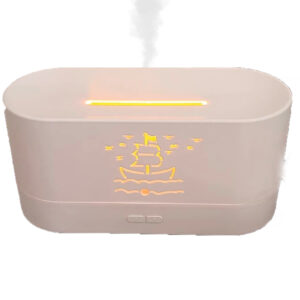 DIFFUSORE DI OLI ESSENZIALI PER AROMATERAPIA CON LUCE LED PER LA NOTTE