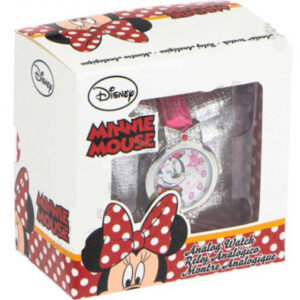 OROLOGIO DISNEY MINNIE MOUSE  A TRE SFERE CON CINTURINO IN PELLE