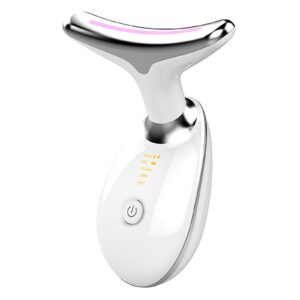 MASSAGGIATORE DI BELLEZZA PER IL VISO E COLLO A MICROCORRENTE FACCIALE ,TERAPIA A INFRAROSSI LED PER RASSODAMENTO DELLA PELLE -VARIE COLORAZIONI