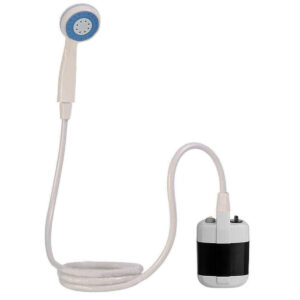 SOFFIONE DOCCIA PORTATILE RICARICABILE TUBO FLESSIBILE DA CAMPEGGIO O GIARDINO