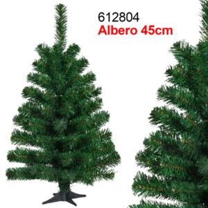 Albero Di Natale Super Folto Artificiale Verde 45 Cm Realistico Addobbi Casa