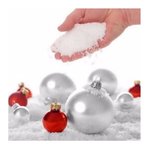 Busta Di Neve Artificiale 120gr Per Addobbi Albero Decorazioni Natalizie
