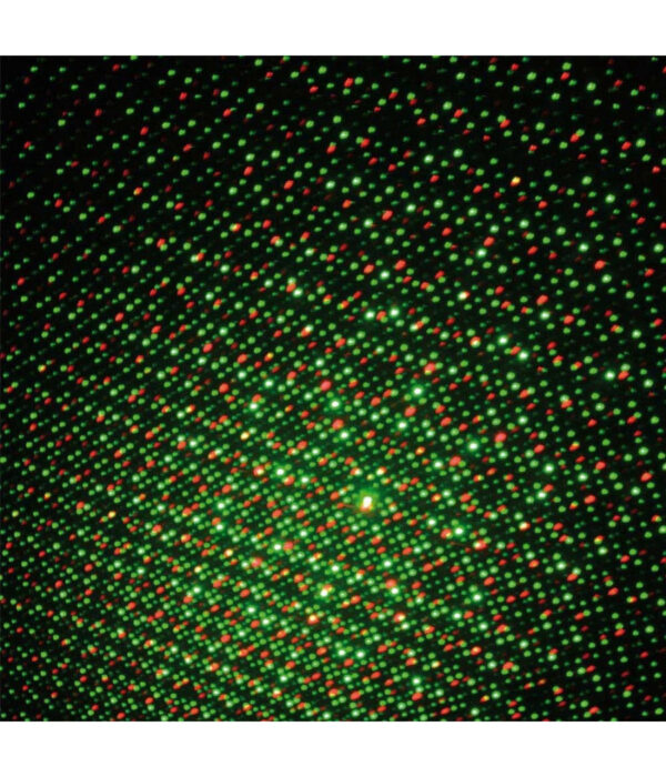 Proiettore Laser Pattern Puntini Colori Rosso E Verde Uso Interno Distanza 5 Mt - immagine 3