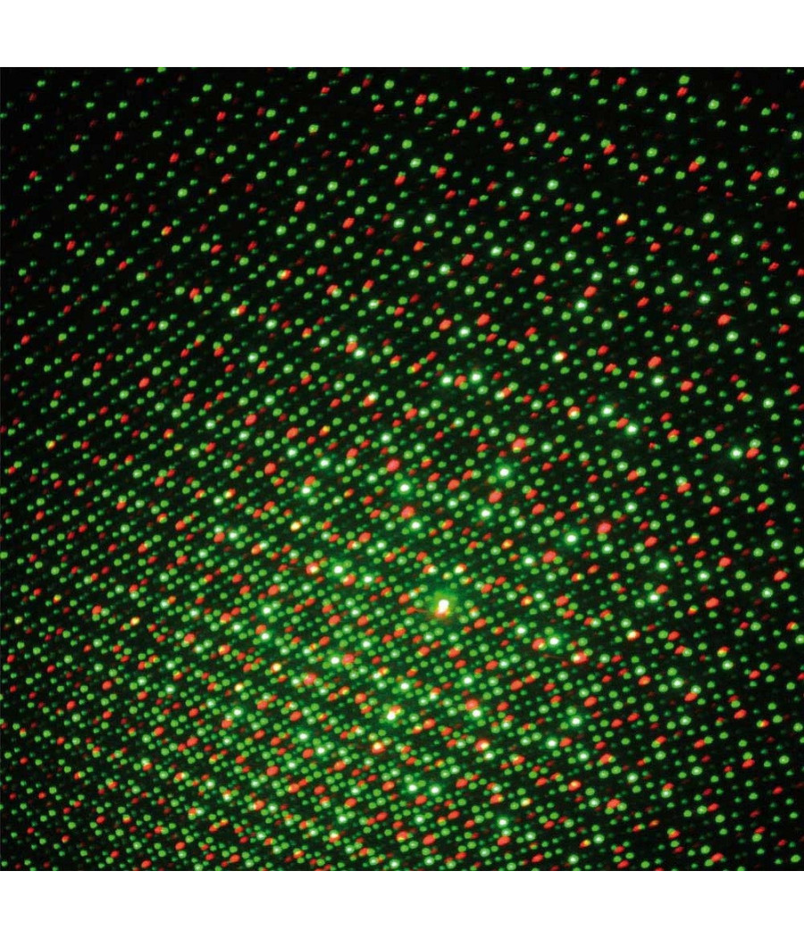 Proiettore Laser Pattern Puntini Colori Rosso E Verde Uso Interno Distanza 5 Mt - immagine 3