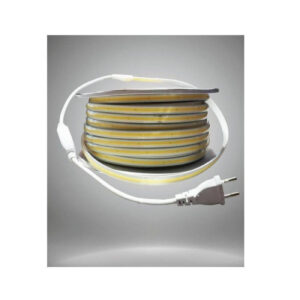 Strisce Led Cob Gommata 220v 14w/m 1400lm/m Ip65 Bobina 50 Metri
