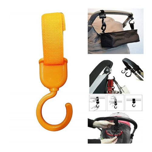 4pz Ganci 2.0kg Plastica Multifunzione Appendi Tutto Chiusura Passeggino