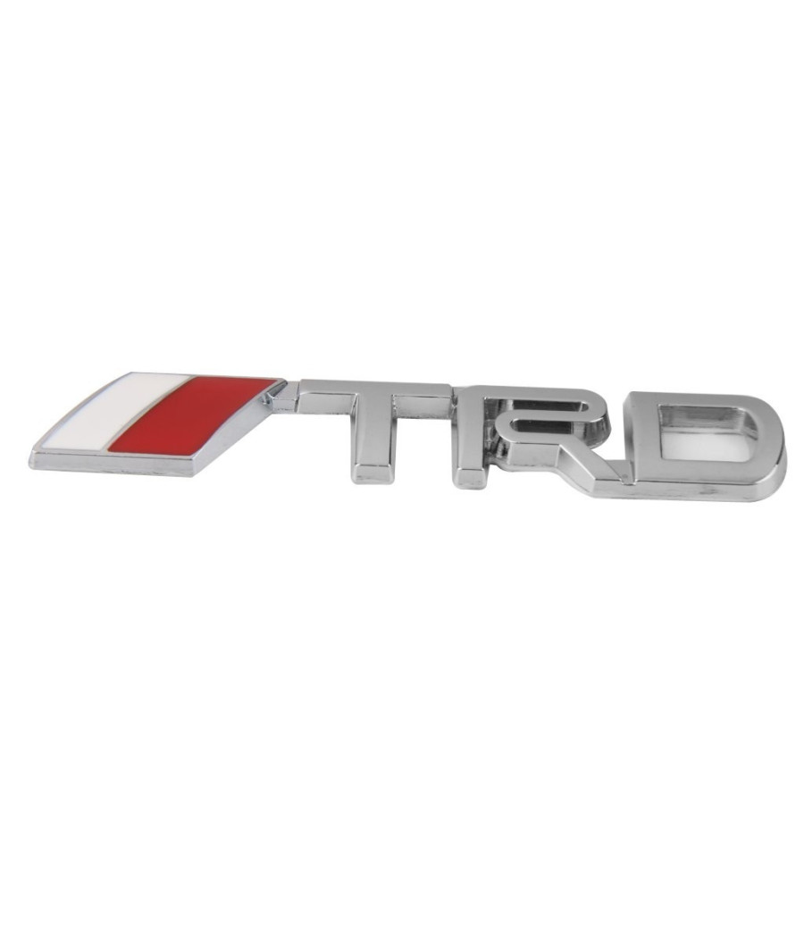 Adesivo Decorazione 3d In Metallo Cromato Per Auto Figura Stemma Trd Sticker