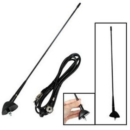 Antenna Per Auto Fiat Wisdom Cavo 230 Cm Car Radio Universale Massima Ricezione
