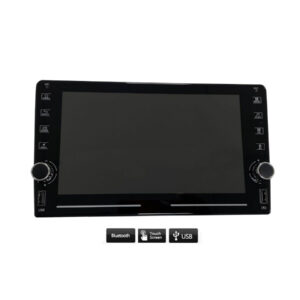 Autoradio Con Monitor 8" Bluetooth Touch Screen Usb Frontalino Radio Multimedia