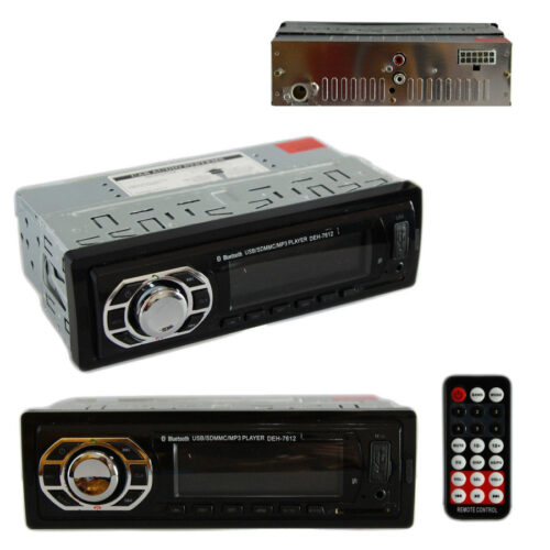 Autoradio Stereo Auto Bluetooth Fm Lettore Mp3 Usb Sd Aux Lcd 60wx4 Deh-7612