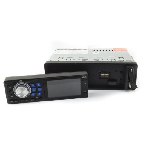 Autoradio Stereo Auto Radio Frontalino Estraibile Fm Mpd Usb Sd Aux