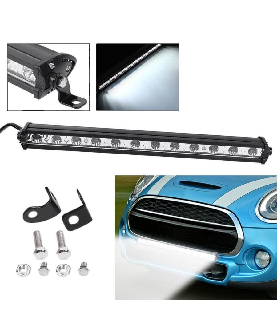 Barra A Led Faro Lampada Supplementare Profondità Auto Fuoristrada 36 Watt 12v