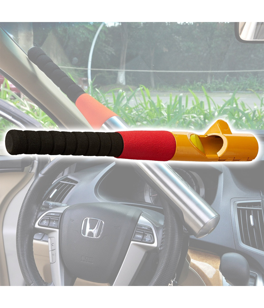 Bloccasterzo Blocca Volante Antifurto Auto Mazza Baseball Difesa Blindosterzo