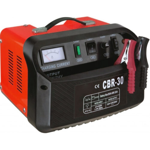Carica Batterie Cb30s Auto Moto Camper Barca 12/24v 180w 12a 50hz Emergenza