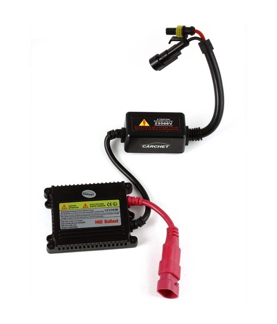 Centralina Ballast Hid 35w Xenon H1/h3/h7/h8/h9/h11 9004 Cavi Ricambi Auto Camper