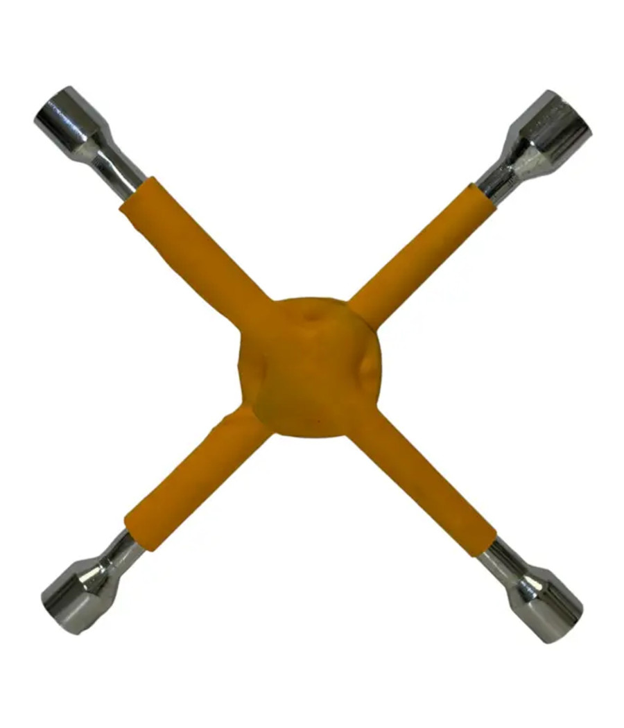Chiave A Croce Per Sostituzione Ruote Auto Macchina Con Protezione In Gomma Pvc
