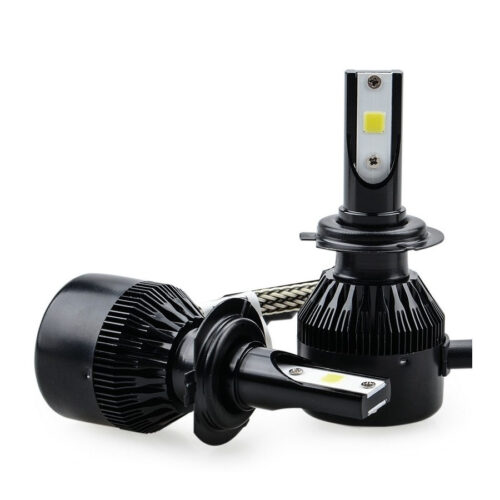Coppia Lampade B22 Per Anabbaglianti E Abbaglianti H1 Led 12v-24v 48w Auto Moto