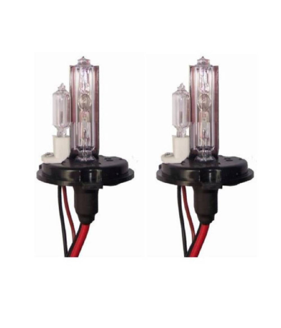 Coppia Lampade Bulbi Kit Xeno H4-2 Lampadina Auto Luce Ricambio Anabbagliante