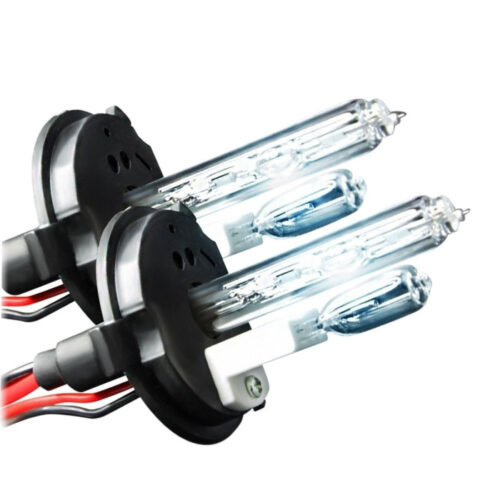 Coppia Lampade Fari Xenon Xeno Hid Ricambio Kit Zlh4-2 6000k Per Auto Camper