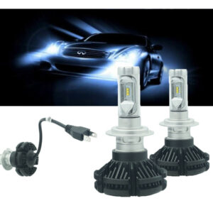 Coppia Lampade Led Auto Fari H7 X3 Kit Lampadine 50w 6000 Lumen Ip67