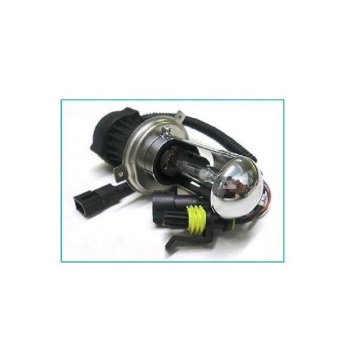 Coppia Lampade Per Fari Auto H4-3 Bixenon Kit 12v 35w 6000k Con Cablaggio