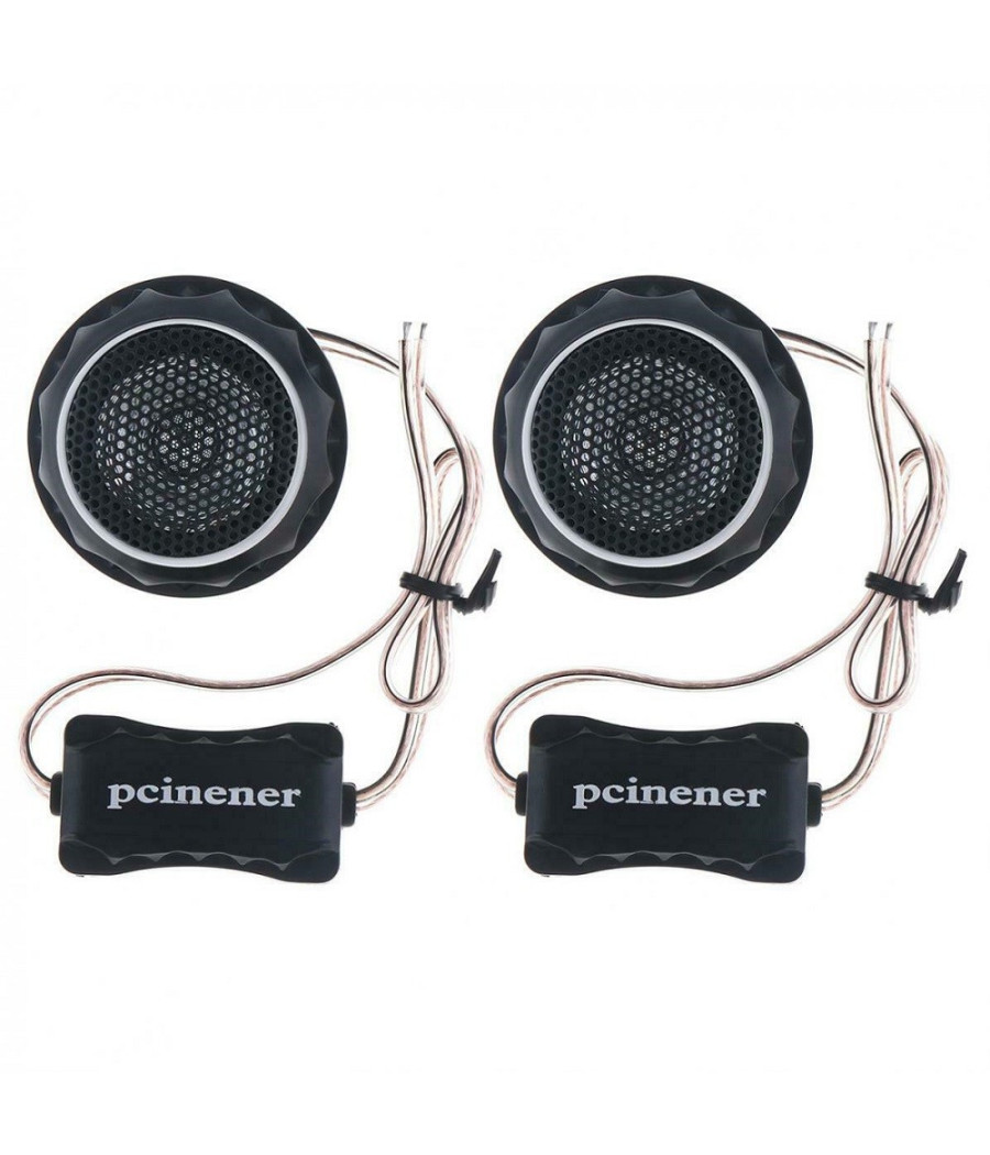 Coppia Tweeter Speaker Diffusori 140 Watt Impianto Stereo Auto Automobile T280