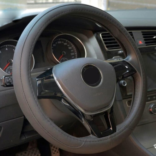 Coprivolante 7222 Nero 42cm Con Presa Comfort Per Volante Auto In Gomma Air-grip