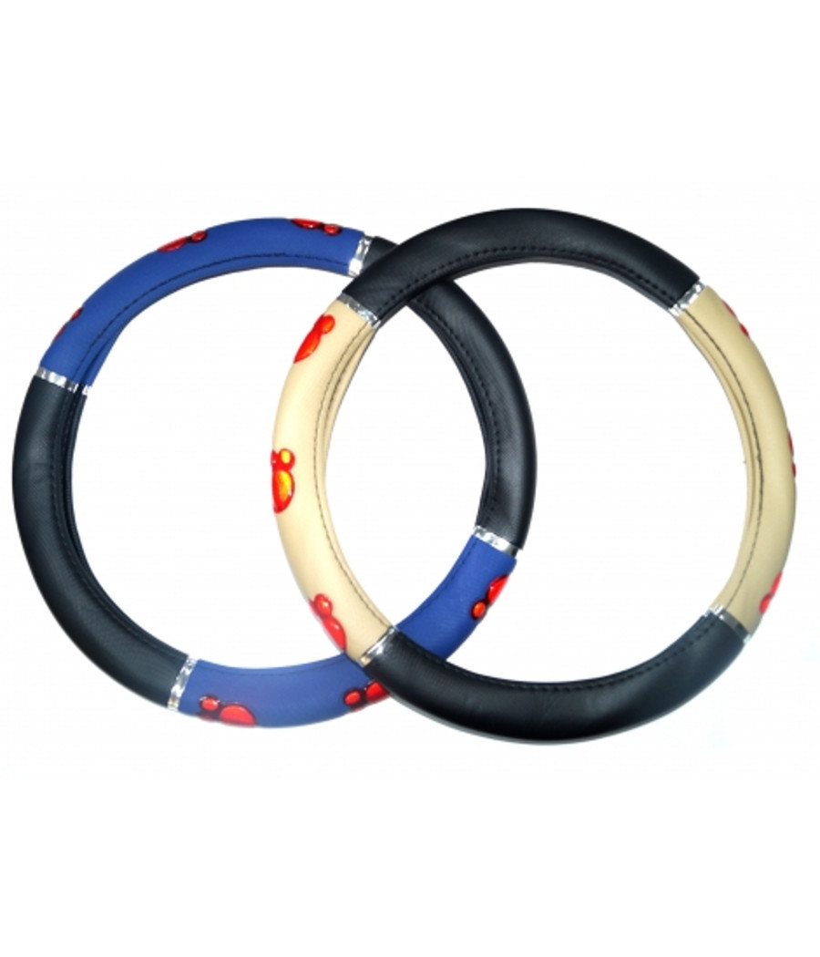 Coprivolante Copri Volante Zampa 38 Con Presa Comfort Per Volante Auto In Gomma