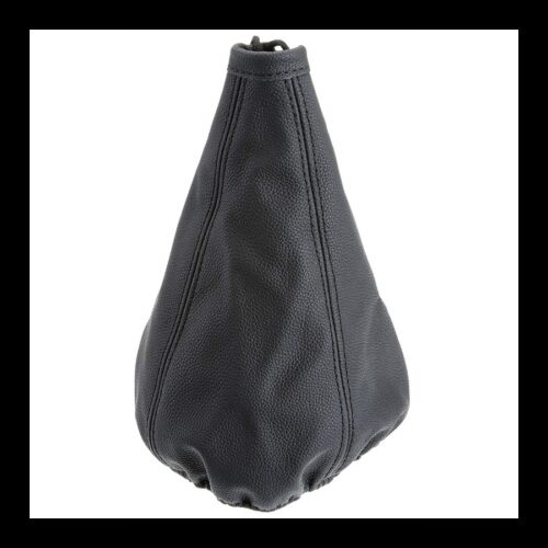 Cuffia In Pelle Per Cambio Auto Nero Universale Copertura Antipolvere Leva Cambio