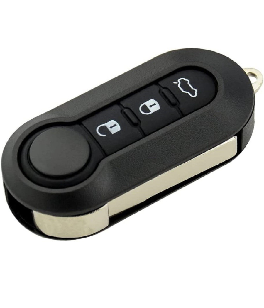 Custodia Guscio Portachiavi Cover Per Chiavi Auto 3 Tasti Compatibile Fiat Lancia
