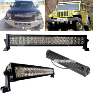 Faro Luce Led Barra D 72 120 240w Inclinabili Supporti 12v Suv Auto Paraurti