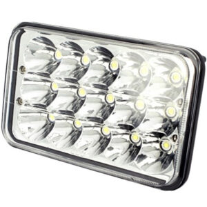 Faro Supplementare H4 Auto Fuoristrada 15 Led Abbagliante Anabbagliante Ip67
