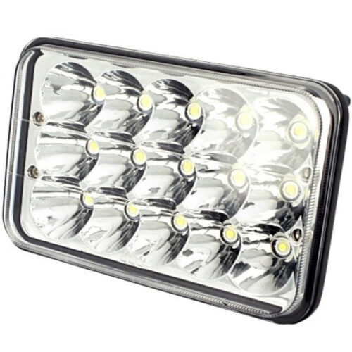 Faro Supplementare H4 Auto Fuoristrada 15 Led Abbagliante Anabbagliante Ip67
