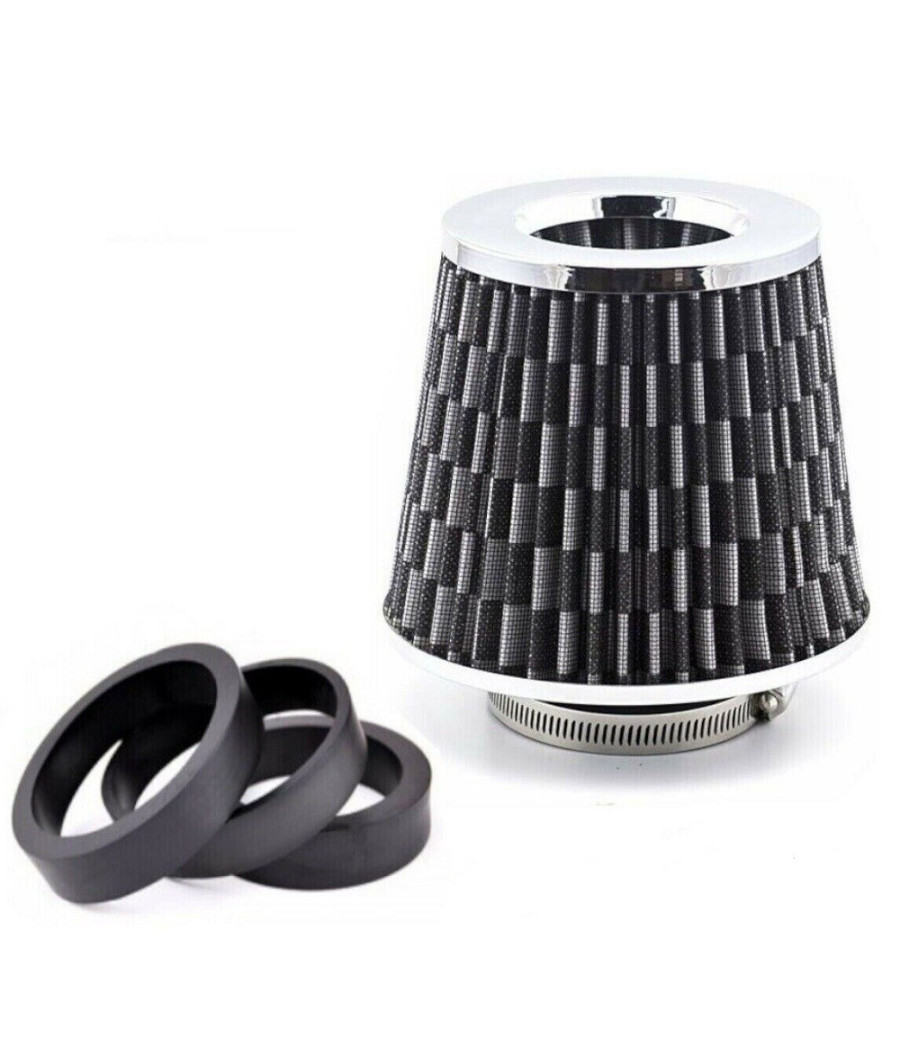 Filtro Aria Carbonio Sportivo A Cono Aspirazione Per Vw Polo Golf 6 7 Tiguan 1 2