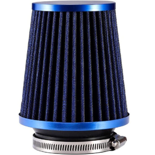 Filtro Aria Fredda Universale Tondo Cono Alto Lavabile 76mm/3inch Accessori Auto