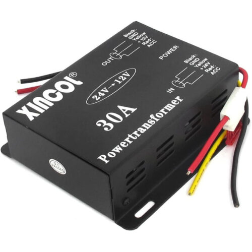 Inverter Convertitore Auto Da 30a Amp Dc Da 24v A 12v Auto Camion Camper