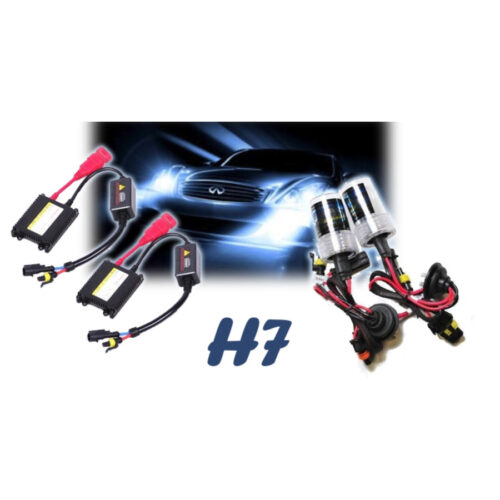 Kit Completo Xenon Xeno Lampade Fari Luci H7 6000 K Centraline 35w Auto E Moto
